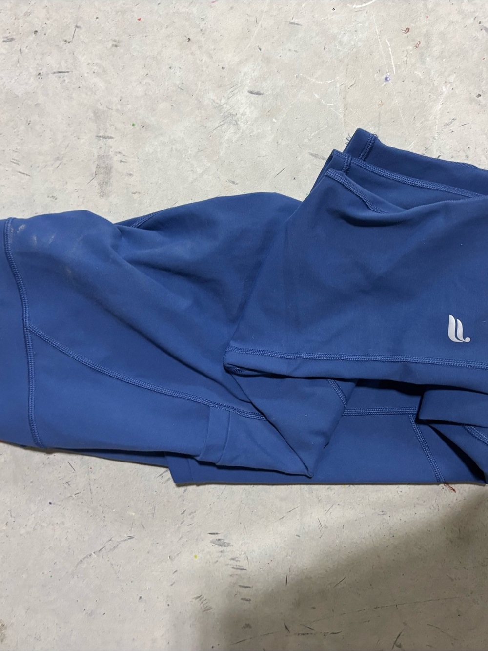 Fabletics Blue High-Waist pocket Leggings - matching top available